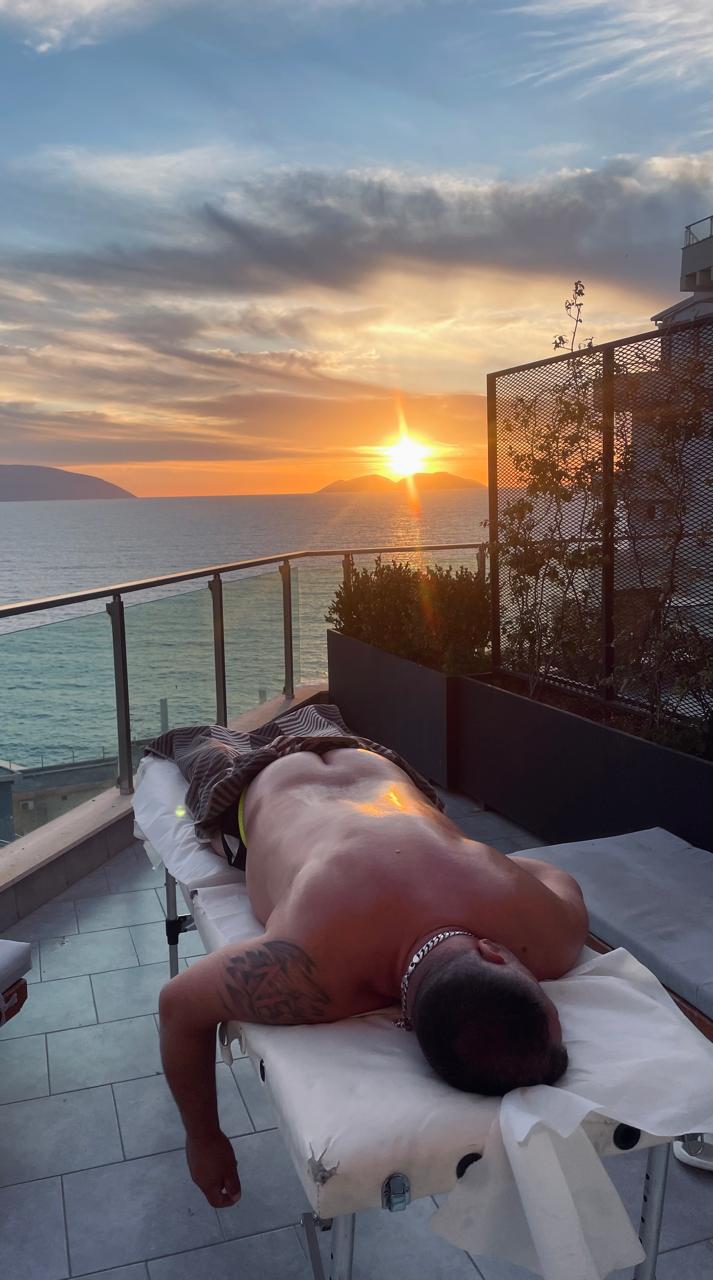 Sunset massage